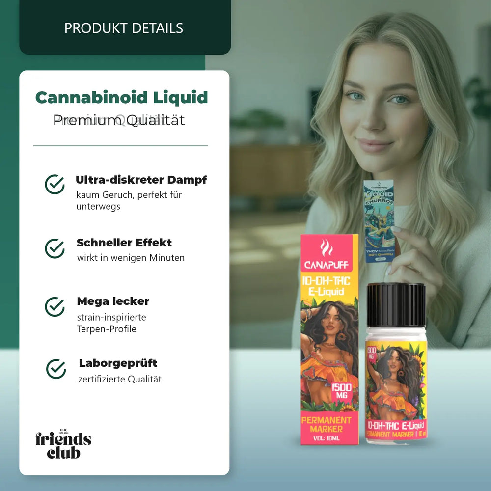 10-OH-THC Liquid Permanent Marker 1,500mg 10ml-Smagro GmbH