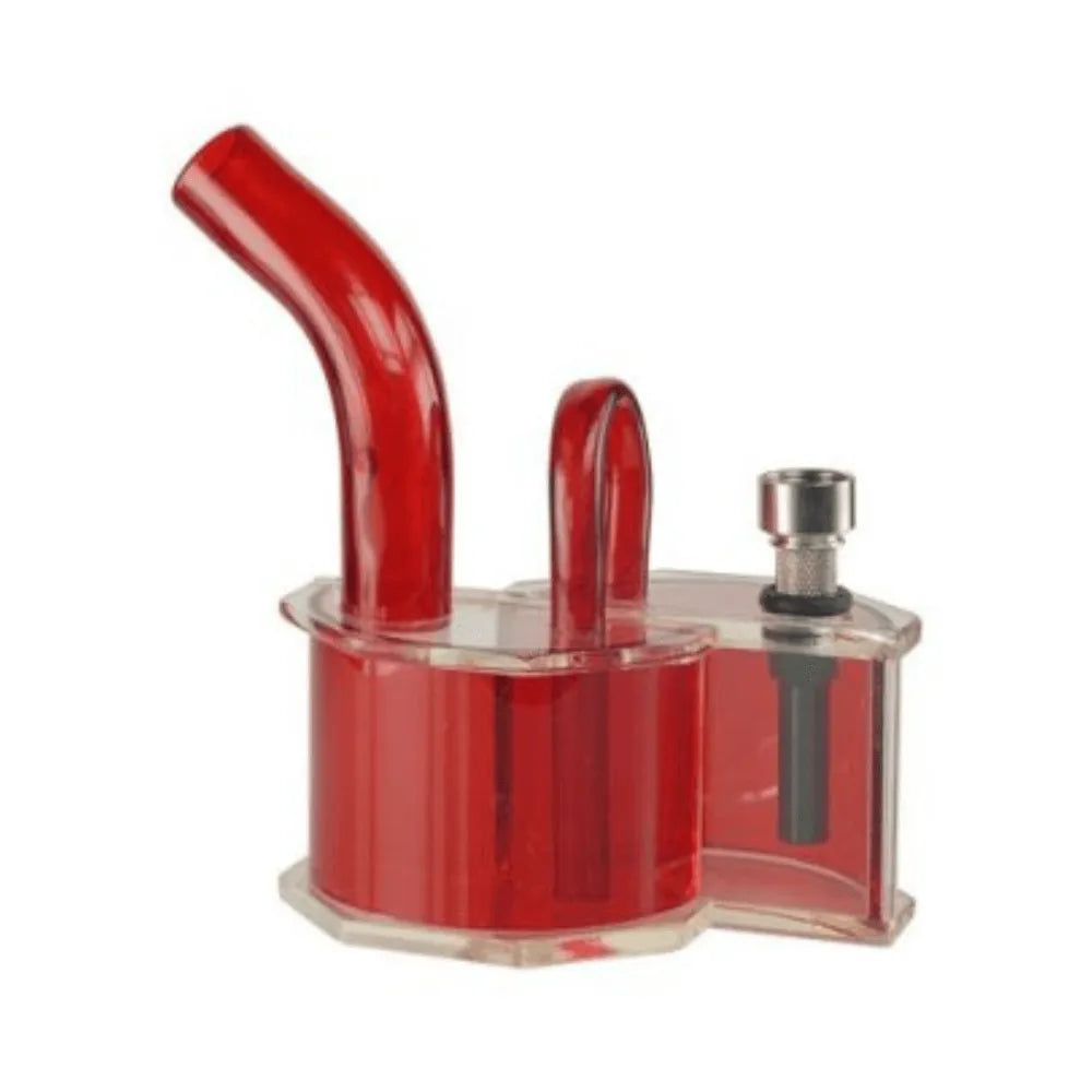 Acryl Waterpipe – 14 cm (Kleur: Groen)
