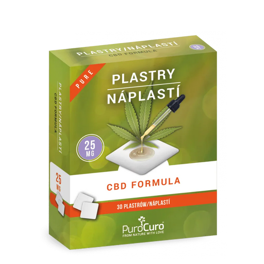 Parche de CBD - PuroCuro Cáñamo 30 unidades 1500mg