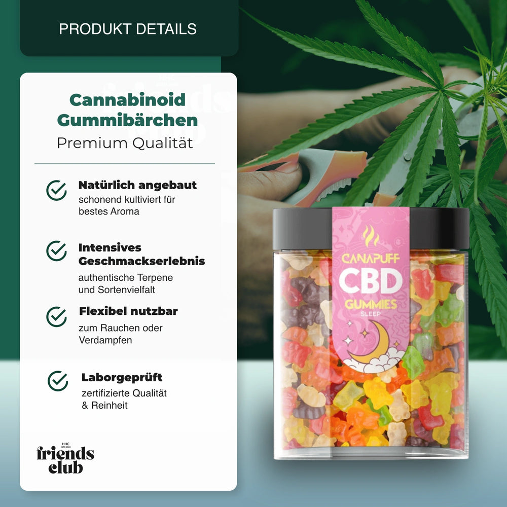 CBD Żelek - Marakuja 10 sztuk 300mg