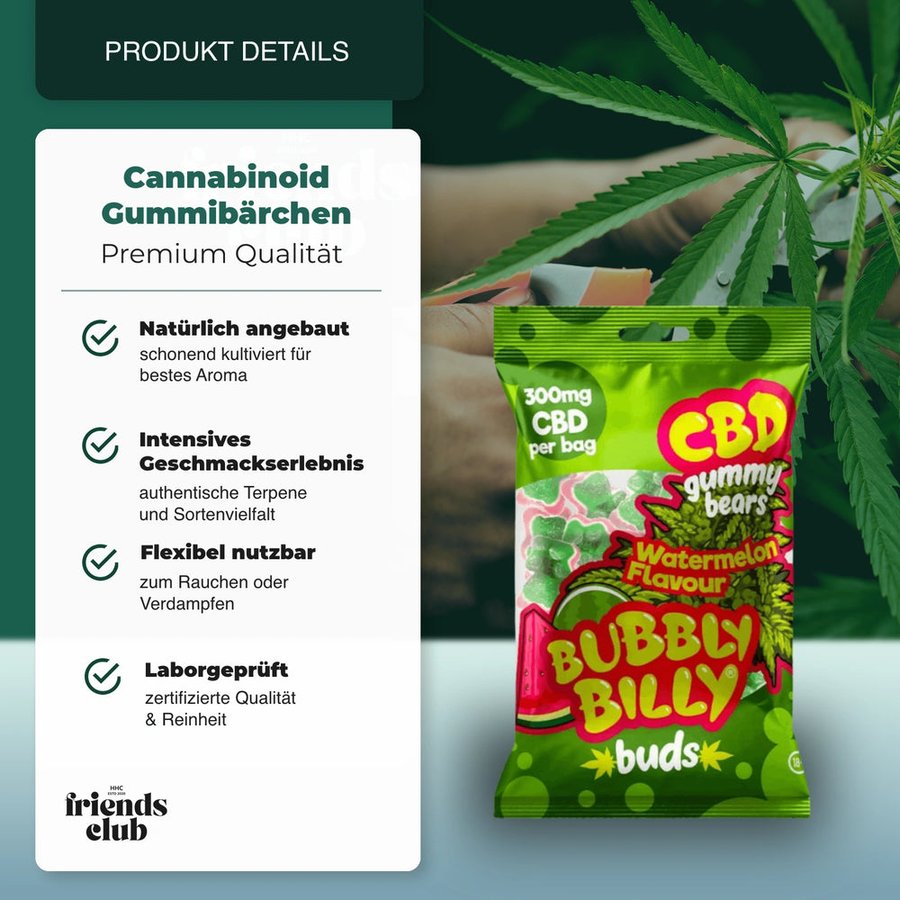 Gummies CBD - Fructul pasiunii 10 bucăți 300mg