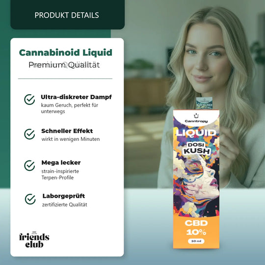 CBD Liquid Dosi Kush 10% 10ml-Smagro GmbH