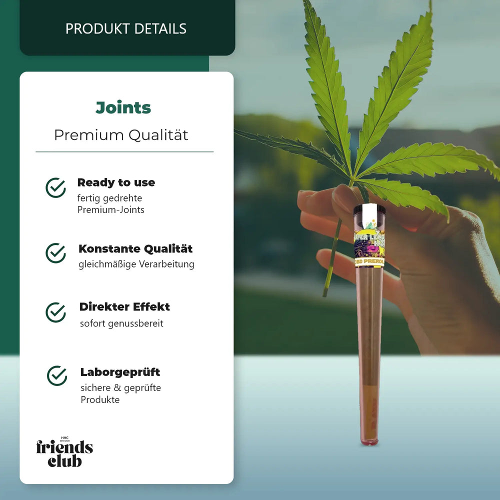 Prerollé CBD 20 % – Super Lemon Haze-Smagro GmbH