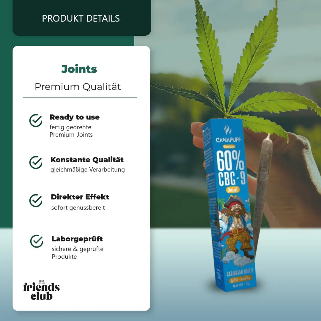Porro CBG9 Caribbean Breeze 60% 2g-Smagro GmbH