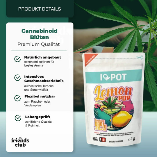 10-OH-Mix Fleurs Lemon Pop - hhcfriends