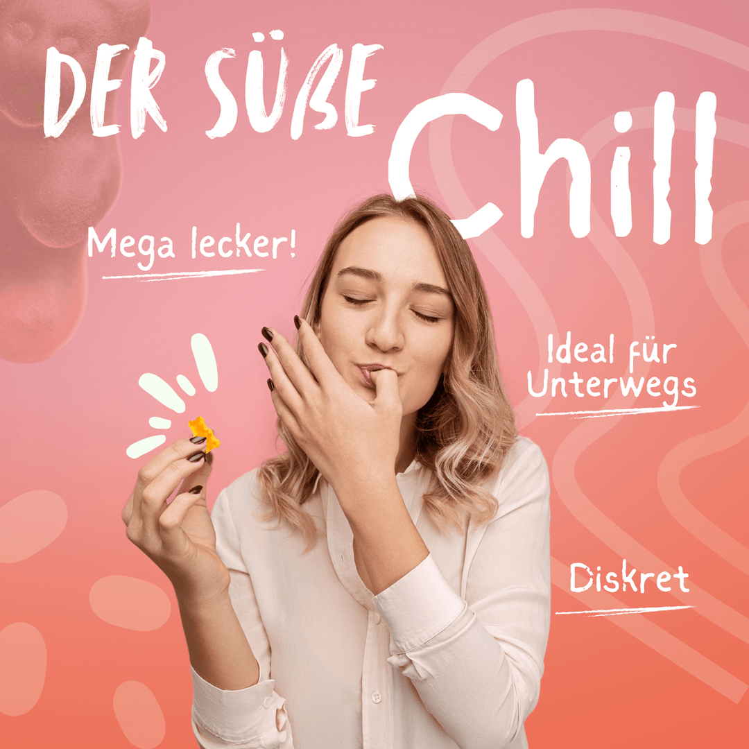 H4CBD CBD Gummibeertjes - Black Grape-Smagro GmbH