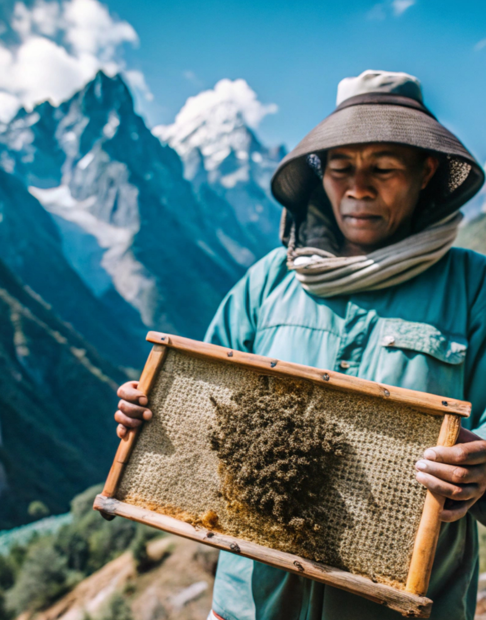 Oogst van de Mad Honeys in Nepal