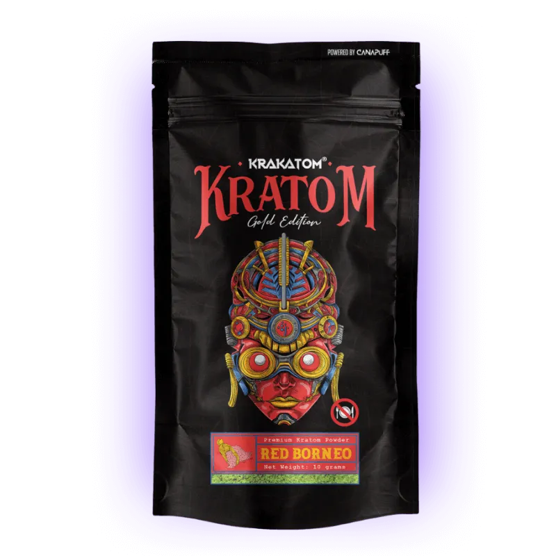 Kratom proszek - Red Borneo - Edycja Złota