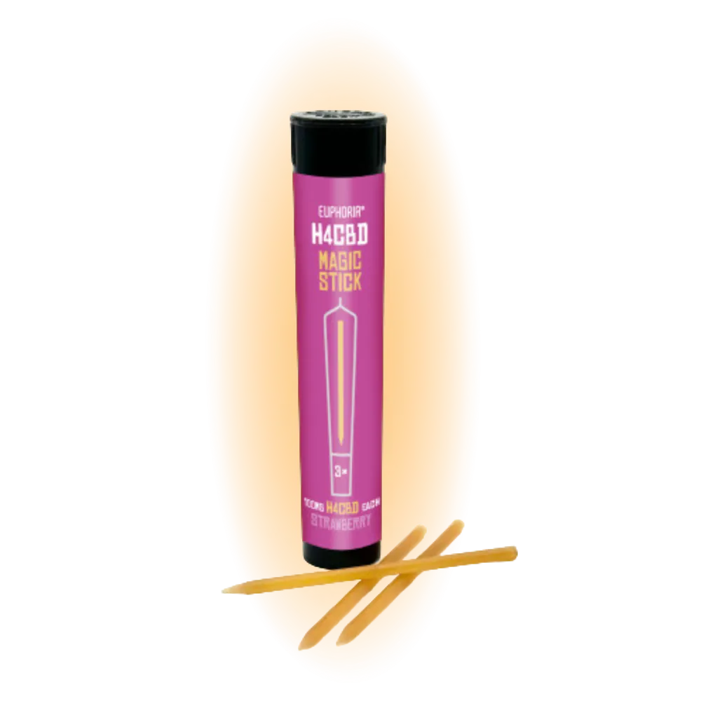 H4CBD Magic Sticks – Căpșuni (3× 100 mg)