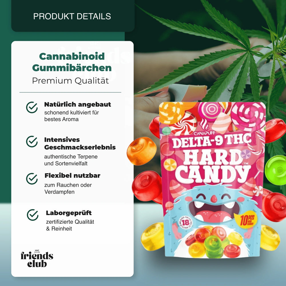 THC Keménycukor 5 darab