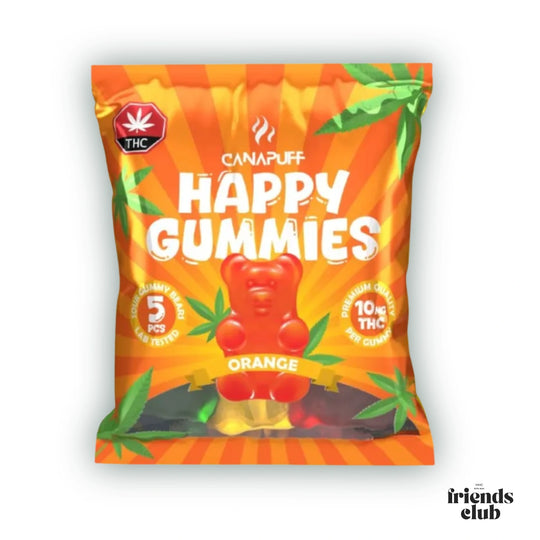 THC Gummies - Orange (5 pieces) - hhcfriends