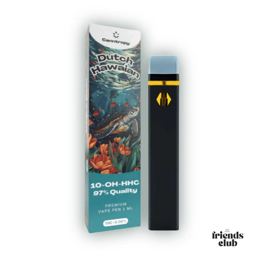 10 OH Vape Dutch Hawaiian 97% 1ml - hhcfriends