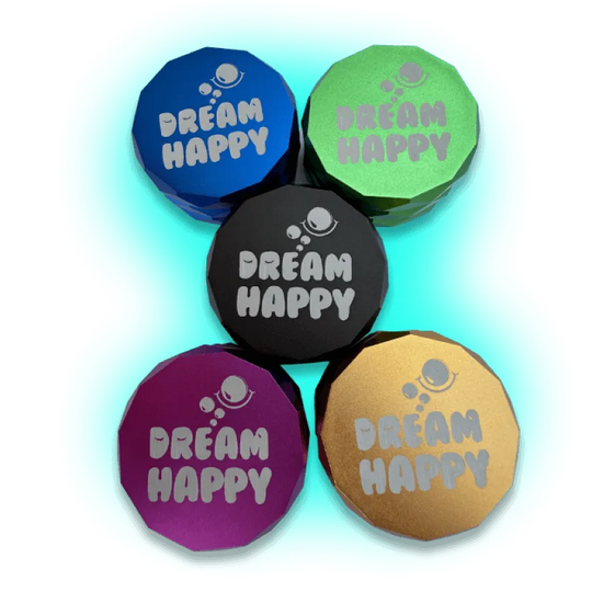 Pyramid Grinder (for HHC Flowers) - 4-piece - Ø63mm