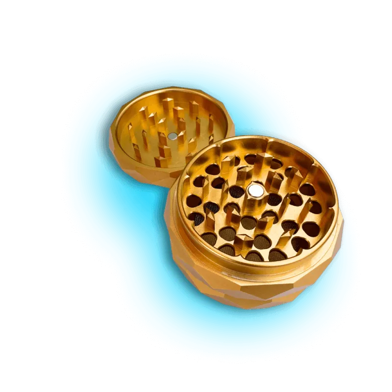 Pyramid Grinder (for HHC Flowers) - 4-piece - Ø63mm