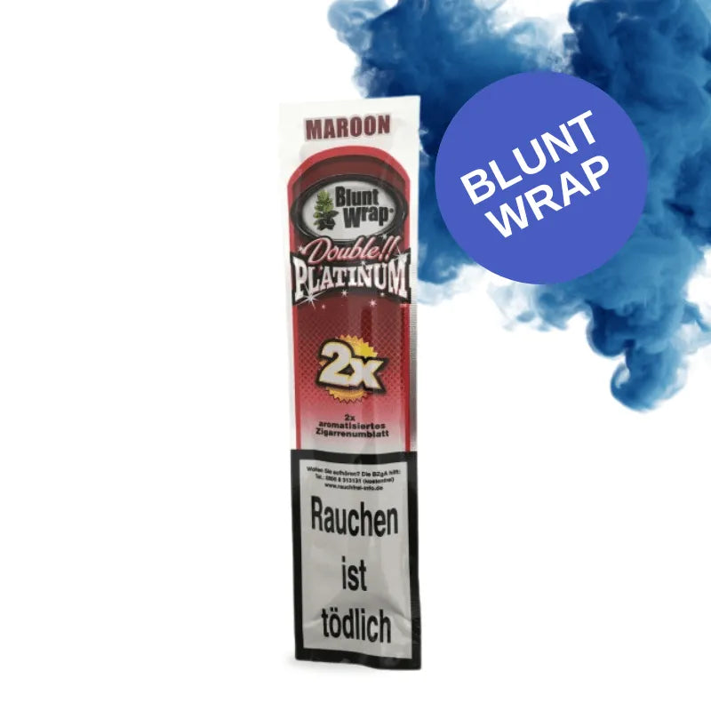 Blunt Wrap Maroon - Wilgotna Wiśnia - Double Platinum