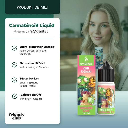 CBG Liquid « Wedding Cake » 10ml - Smagro GmbH