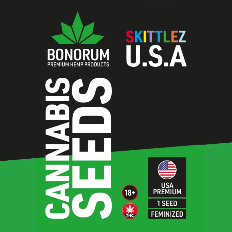Skittlez U.S.A. nasiona konopi THC 🌱
