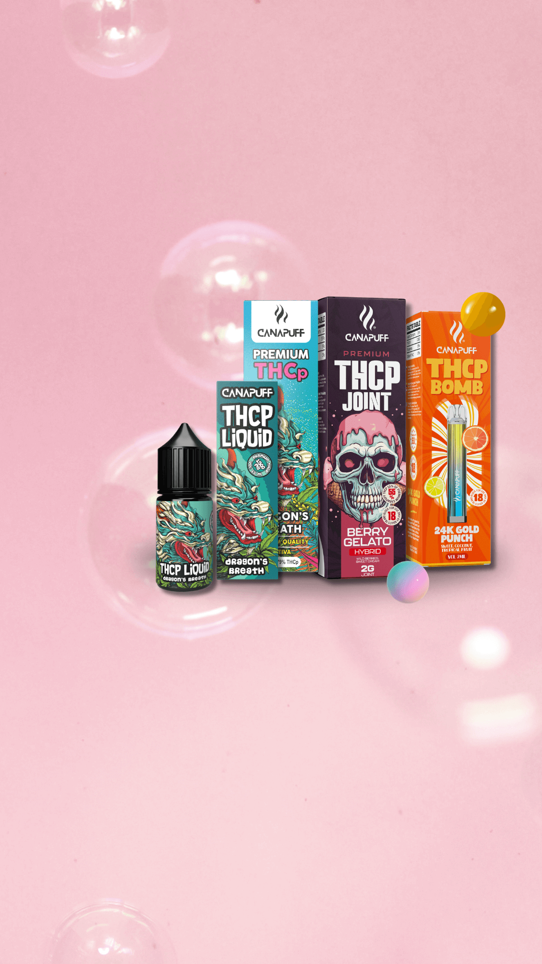 HHC THCp todos os produtos HHCfriends