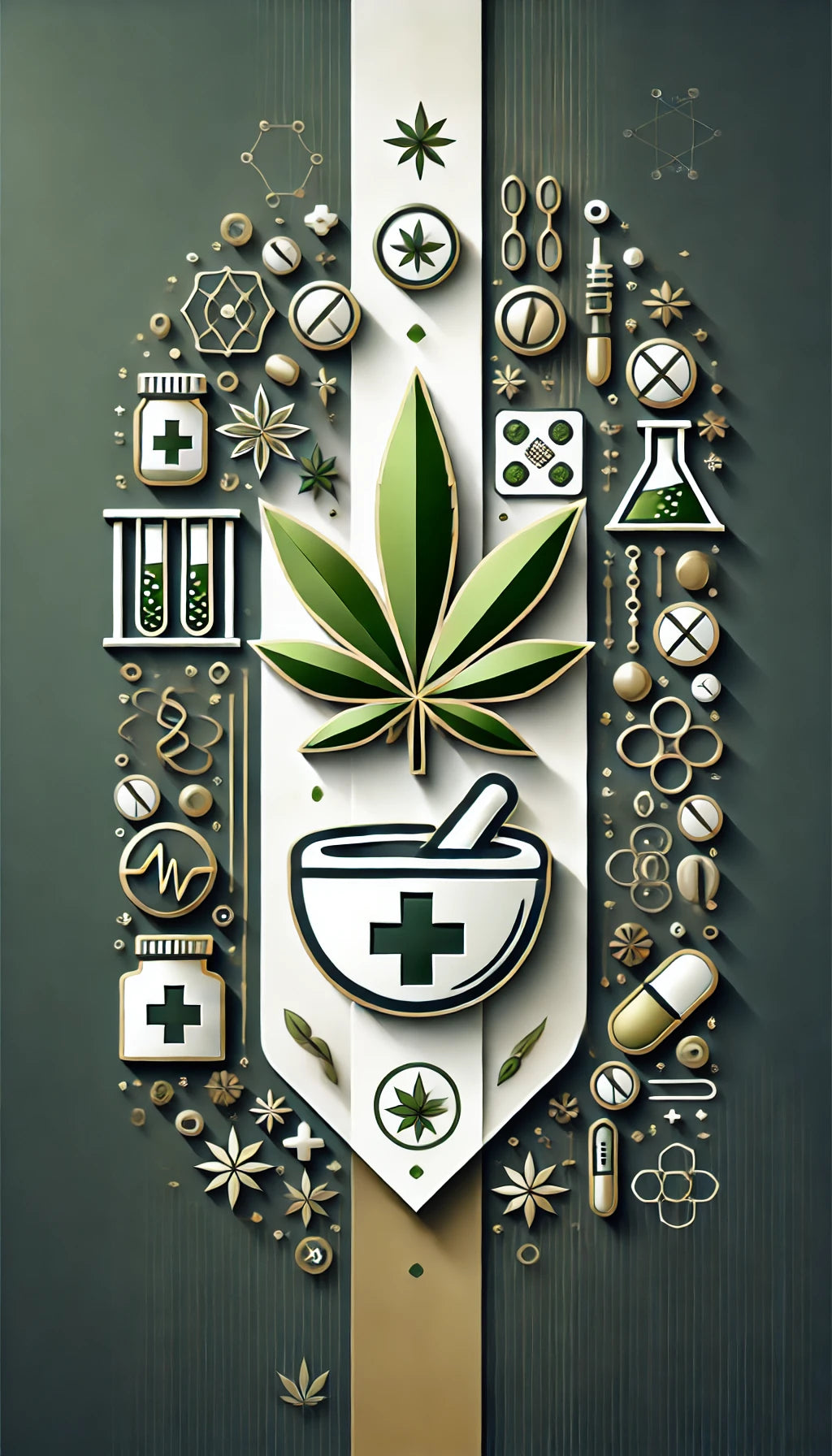 THC cannabis seeds in artistic representation.
