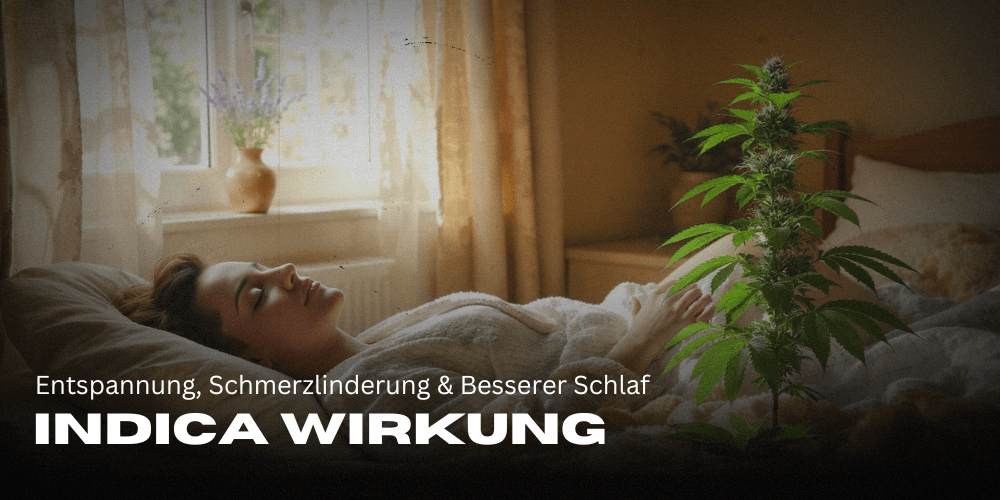 Indica Wirkung: Entspannung, Schmerzlinderung & Besserer Schlaf