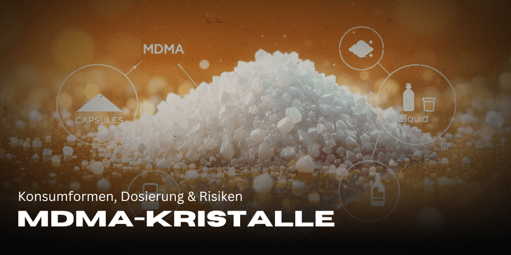 MDMA Crystals: Consumption Methods, Dosage & Risks