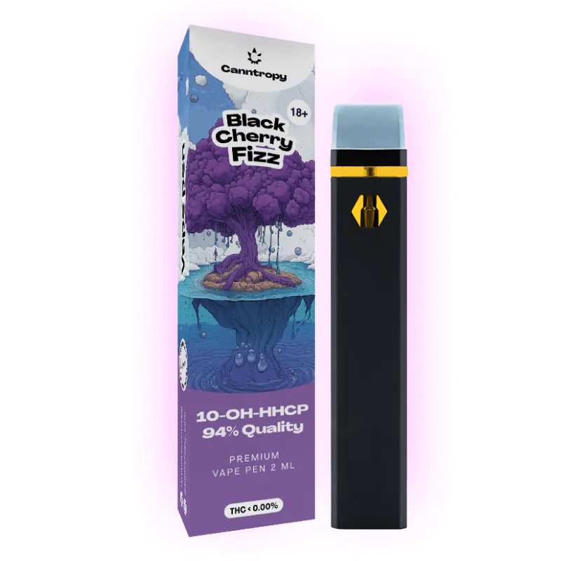 10-OH-P Vape Black Cherry Fizz 94% 2ml