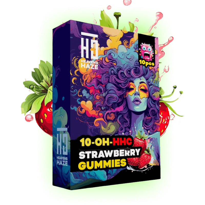10-OH-HHC Gummies Erdbeere 10 Stück