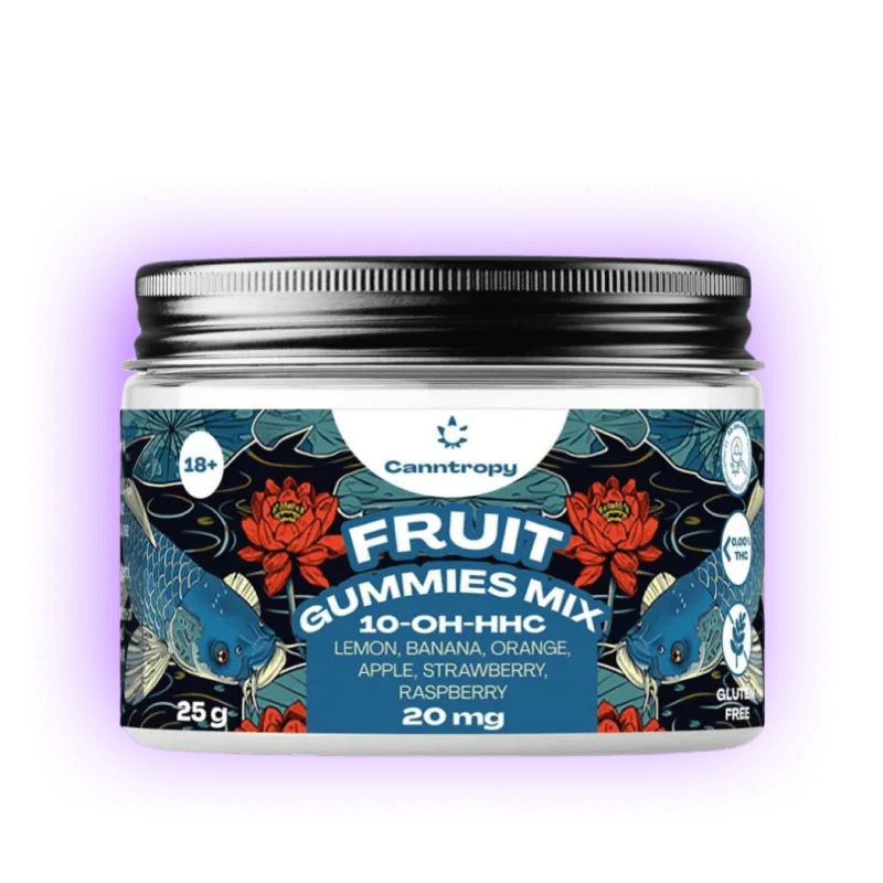 10-OH Gummibeertjes Fruitgummi-Mix 10 Stuks