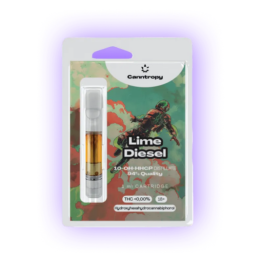 10-OH-P Cartridge Lime Diesel 94% 1ml