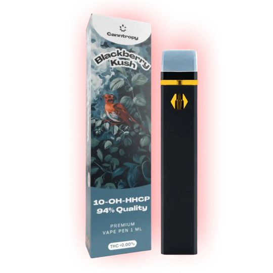 10-OH-P Vape Pen Blackberry Kush 94% 1ml