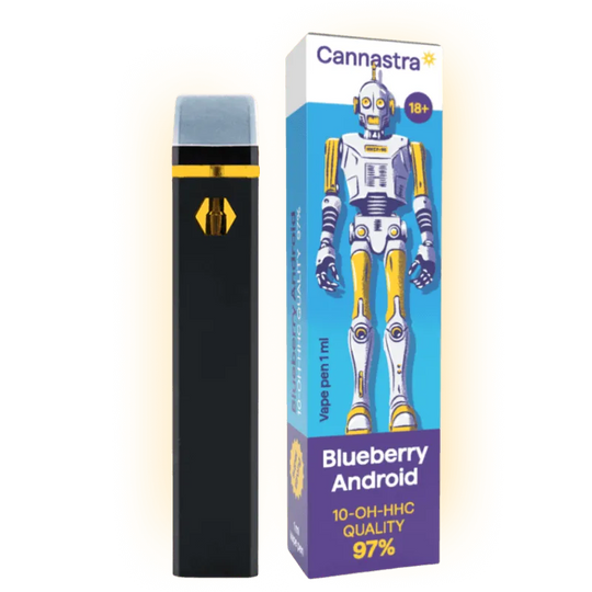 10-OH Vape Blueberry Android 97% 1ml