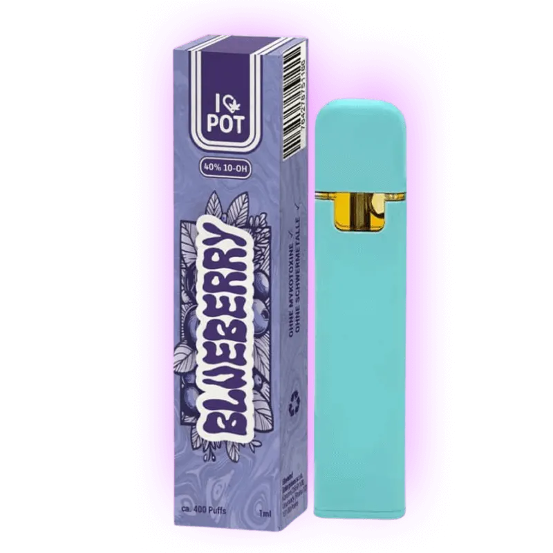 10-OH Vape Blueberry 40% 1ml I♥Pot