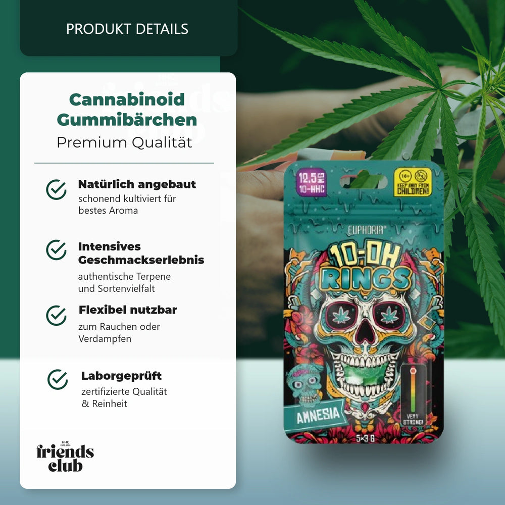 H4CBD Gumicukrok - Fekete Szőlő