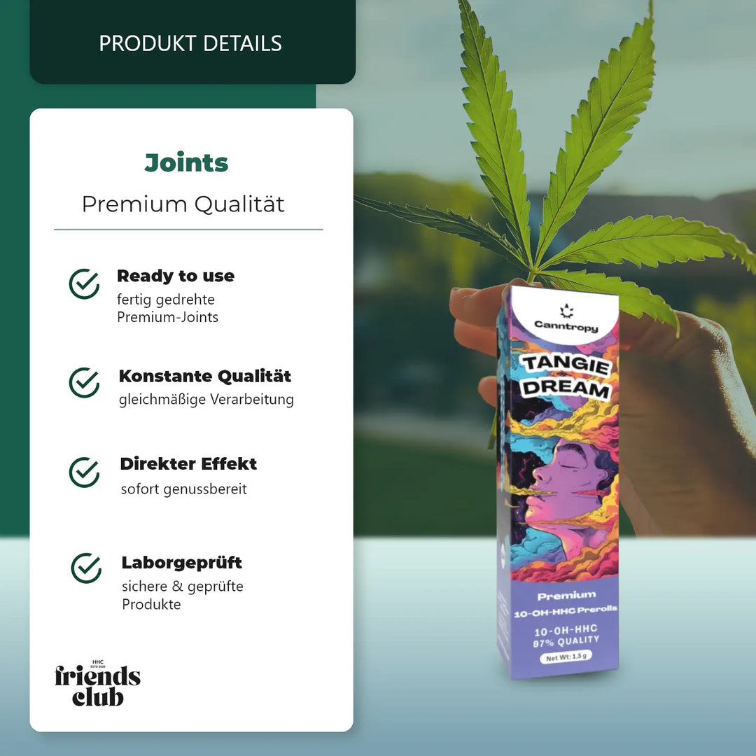 Porro Prerolled 10-OH Tangie Dream 97% - Smagro GmbH