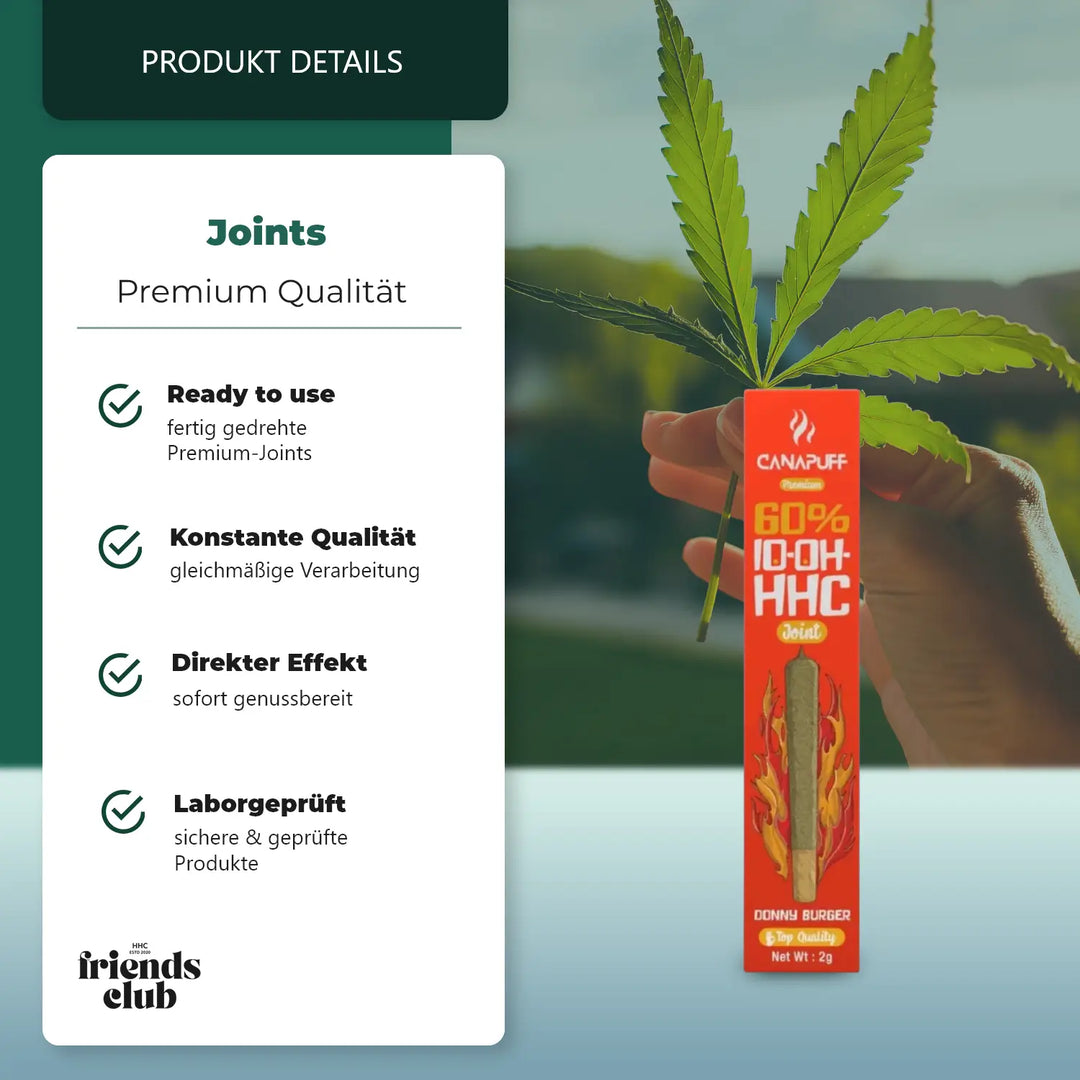 Porro 10-OH Donny Burger 60% 2g-Smagro GmbH