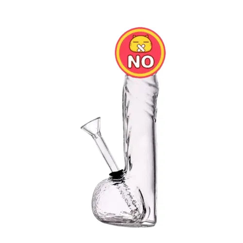 Penis-Glasbong – Voor plezier met stijl en rookgenot!