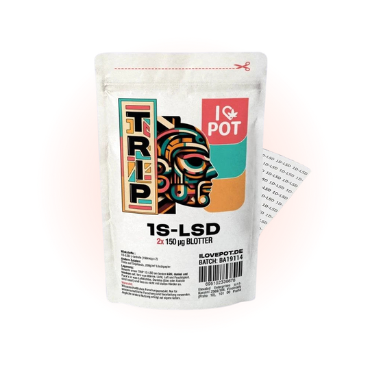 1S-LSD L-Tartrat Blotter – 2 × 150 mcg
