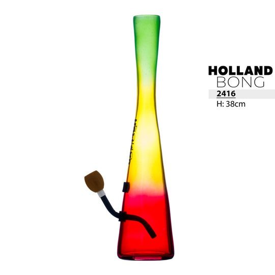 cachimba holandesa con agujero para patada 38cm