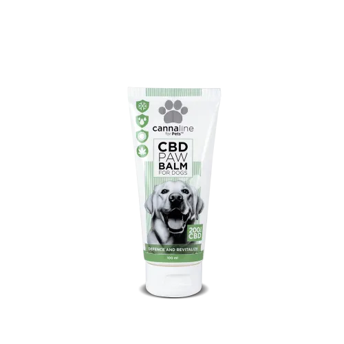 Cannaline CBD Bálsamo para Patas de Perros – 200 mg CBD