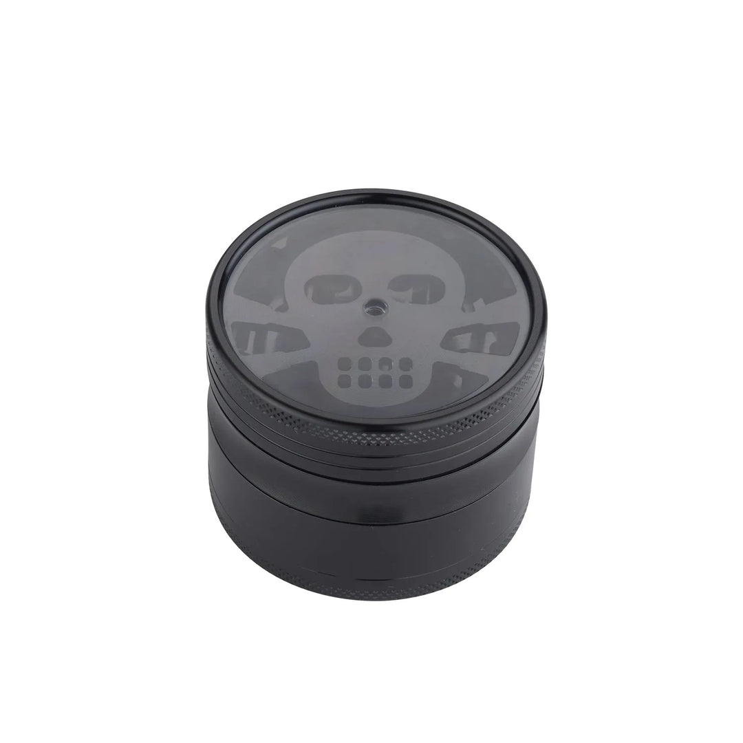 Młynek Grinder 4-częściowy – wzór z okienkiem