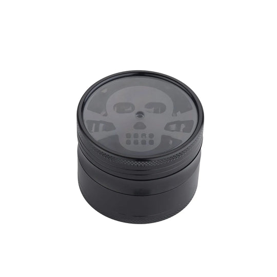 Młynek Grinder 4-częściowy – wzór z okienkiem