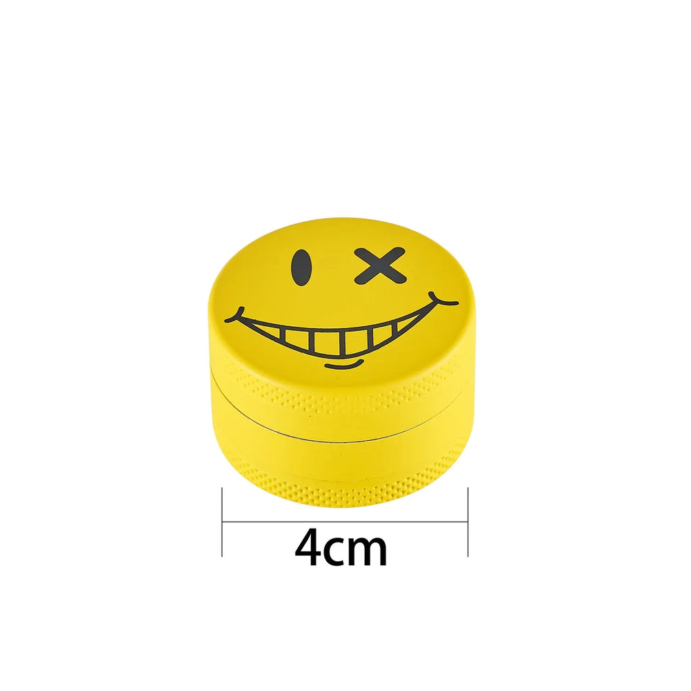 Młynek Grinder 3-częściowy – Edycja Smiley