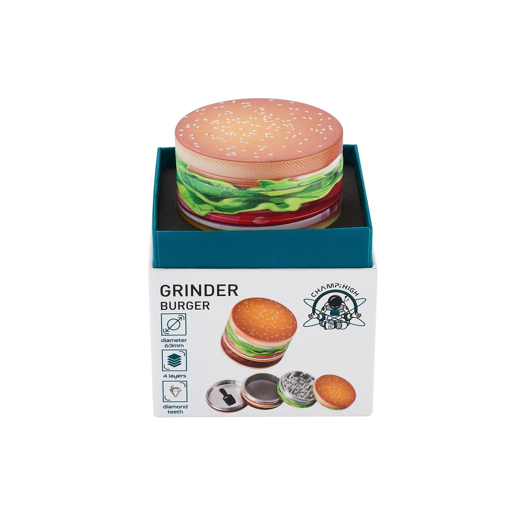 Młynek Grinder 4-częściowy – wzór Burger