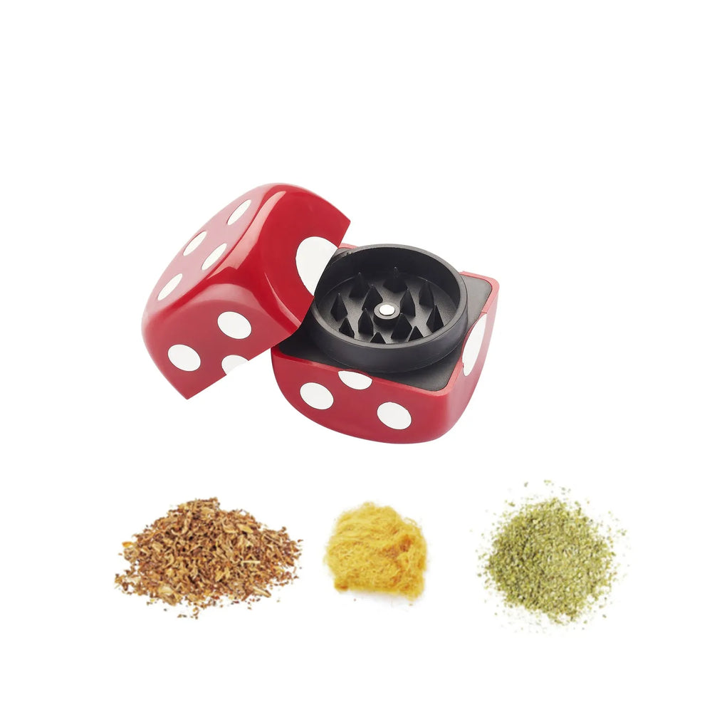 Młynek Grinder 2-częściowy – wzór kostki