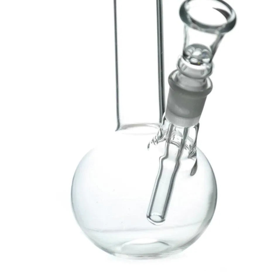 Bullet Glass Bong met gebogen mondstuk H: 18cm