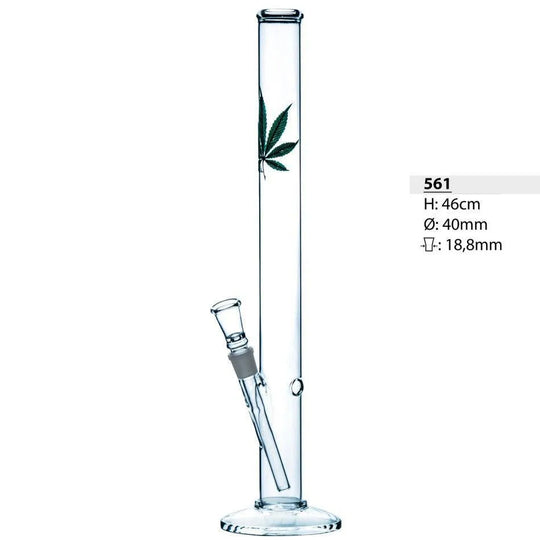 Bong de vidrio cilindro 46cm