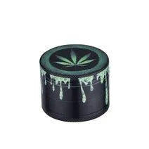 4-piece Grinder – Drip Leaf Design