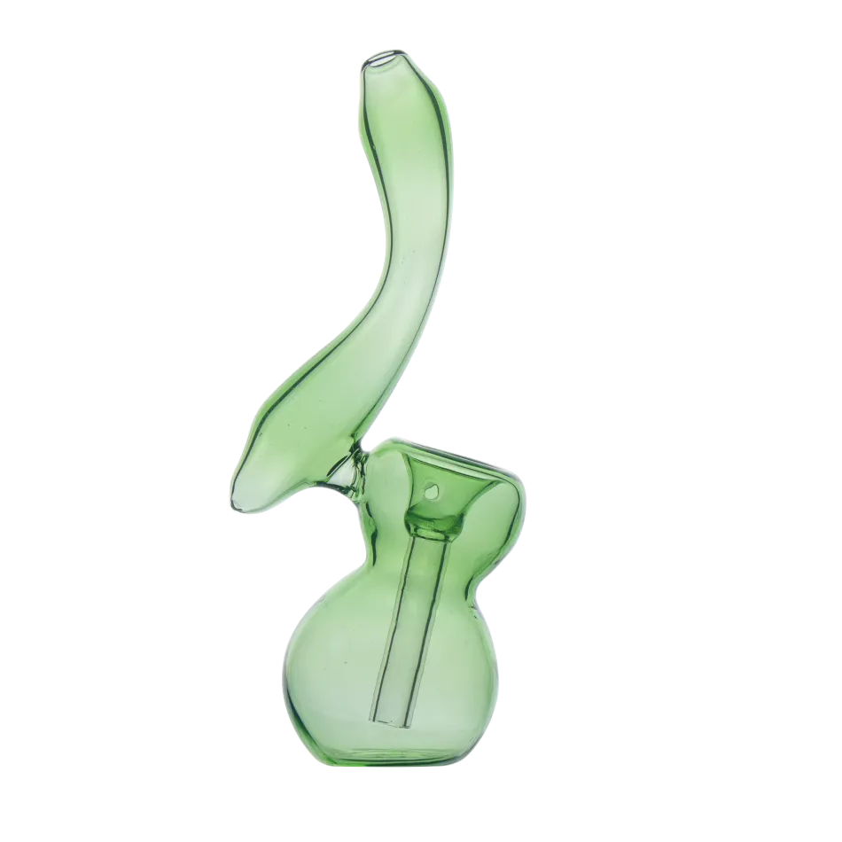Hand Water Pipe Light Green 13cm