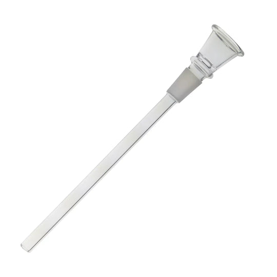 Chillum din sticlă – formă de pâlnie, filet 14,5, 17 cm