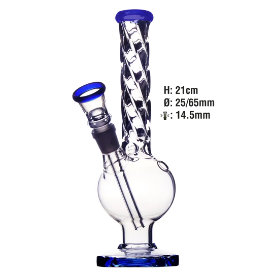 Twister Szklane bongo Bauch 21cm